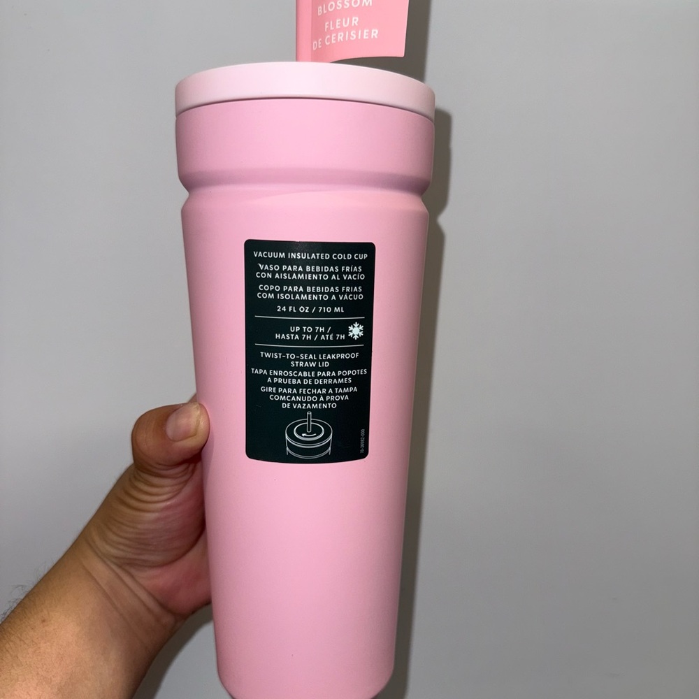 Starbucks Pink Vacuum Insulated Cold Cup